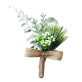 Max Plastic Succulent Plants Simulation Corsage Flower for Wedding Prom Party 4