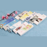 Max 30 pcs Chinese Style Bookmarks Handmade Soft Craft DIY Project Colorful C