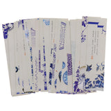 Max 30 pcs Chinese Style Bookmarks Handmade Soft Craft DIY Project Colorful C