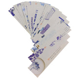 Max 30 pcs Chinese Style Bookmarks Handmade Soft Craft DIY Project Colorful C