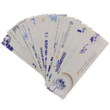 Max 30 pcs Chinese Style Bookmarks Handmade Soft Craft DIY Project Colorful C