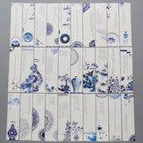 Max 30 pcs Chinese Style Bookmarks Handmade Soft Craft DIY Project Colorful C