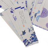 Max 30 pcs Chinese Style Bookmarks Handmade Soft Craft DIY Project Colorful C