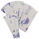 Max 30 pcs Chinese Style Bookmarks Handmade Soft Craft DIY Project Colorful C