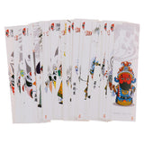 Max 30 pcs Chinese Style Bookmarks Handmade Soft Craft DIY Project Colorful E