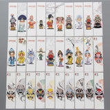 Max 30 pcs Chinese Style Bookmarks Handmade Soft Craft DIY Project Colorful E