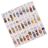 Max 30 pcs Chinese Style Bookmarks Handmade Soft Craft DIY Project Colorful E