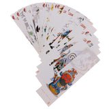 Max 30 pcs Chinese Style Bookmarks Handmade Soft Craft DIY Project Colorful E