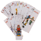 Max 30 pcs Chinese Style Bookmarks Handmade Soft Craft DIY Project Colorful E