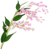 Max Artificial Silk Flowers Wall Hanging Home Party Garden Wedding Decor Purple