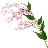 Max Artificial Silk Flowers Wall Hanging Home Party Garden Wedding Decor Purple