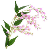 Max Artificial Silk Flowers Wall Hanging Home Party Garden Wedding Decor Purple