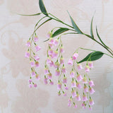 Max Artificial Silk Flowers Wall Hanging Home Party Garden Wedding Decor Purple