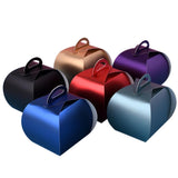 Maxbell 10 Pieces Cake Box Cardboard Packaging Containers Decorative Treats Boxes