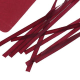 Max 6 Pieces Bronzing Wine Red DIY Creative Wedding Candy Boxes 13 x 7.8 x 6.8cm