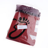 Max 6 Pieces Wedding Candy Bags Paper Ribbon Gift Boxes Holder Wine Red S