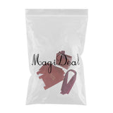 Max 6 Pieces Wedding Candy Bags Paper Ribbon Gift Boxes Holder Wine Red L