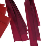 Max 6 Pieces Wedding Candy Bags Paper Ribbon Gift Boxes Holder Wine Red L