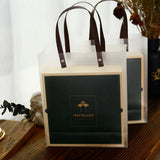 Max 1 Set Wedding Candy Gift Box with Tote Bag Wedding Party Supplies Green