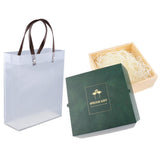 Max 1 Set Wedding Candy Gift Box with Tote Bag Wedding Party Supplies Green