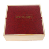 Max 1 Set Wedding Candy Gift Box with Tote Bag Wedding Party Supplies Wine Red
