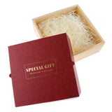 Max 1 Set Wedding Candy Gift Box with Tote Bag Wedding Party Supplies Wine Red