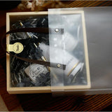 Max 1 Set Wedding Candy Gift Box with Tote Bag Wedding Party Supplies Silver