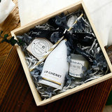 Max 1 Set Wedding Candy Gift Box with Tote Bag Wedding Party Supplies Silver