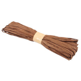 Max 6 Roll Paper String Cord Twine Rope DIY Craft Accessories 20 Meters Coffee