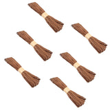 Max 6 Roll Paper String Cord Twine Rope DIY Craft Accessories 20 Meters Coffee