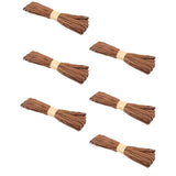 Max 6 Roll Paper String Cord Twine Rope DIY Craft Accessories 20 Meters Coffee