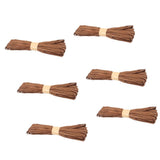 Max 6 Roll Paper String Cord Twine Rope DIY Craft Accessories 20 Meters Coffee
