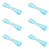 Max 6 Roll Paper String Cord Twine Rope DIY Craft Accessories 20 Meters Blue