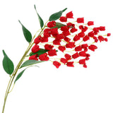 Max Artificial Silk Flowers Wall Hanging Home Party Garden Wedding Decor Red
