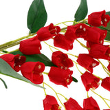 Max Artificial Silk Flowers Wall Hanging Home Party Garden Wedding Decor Red