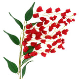Max Artificial Silk Flowers Wall Hanging Home Party Garden Wedding Decor Red