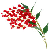 Max Artificial Silk Flowers Wall Hanging Home Party Garden Wedding Decor Red
