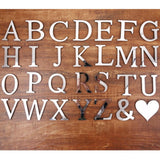 Max Romantic DIY Letters Furniture Mirror Wall Sticker Wedding Decor  I❤ U