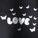 Max DIY Mirror Wall Sticker Decorative Art Wedding Decor Silver