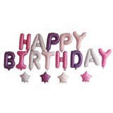 Max Unicorn Happy Birthday Balloons Letter Star Balloons Party White Unicorn