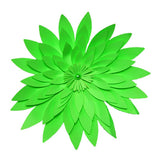 Max Handcrafted Flowers Artificial Flower Paper Flower Wall Decor Dark Green