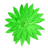 Max Handcrafted Flowers Artificial Flower Paper Flower Wall Decor Dark Green