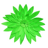 Max Handcrafted Flowers Artificial Flower Paper Flower Wall Decor Dark Green