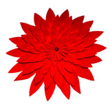Max Handcrafted Flowers Artificial Flower Paper Flower Wall Decor Bright Red