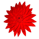 Max Handcrafted Flowers Artificial Flower Paper Flower Wall Decor Bright Red