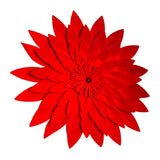 Max Handcrafted Flowers Artificial Flower Paper Flower Wall Decor Bright Red