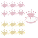 Max Girls Star Paper Crowns Hat for Birthday Party Baby Shower Photo Props Gold