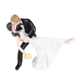 Maxbell Wedding Collectibles Cake Toppers Dolls Bride and Groom Figurine Stand