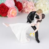Maxbell Wedding Collectibles Cake Toppers Dolls Bride and Groom Figurine Stand