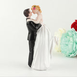 Maxbell Wedding Cake Topper Bride Groom Wedding Decorations Resin Cake Topper